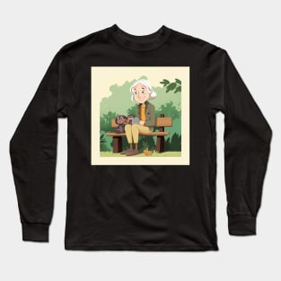 Jane Goodall Long Sleeve T-Shirt